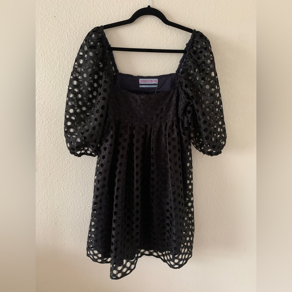 Kimchi Blue Black Baby Doll dress